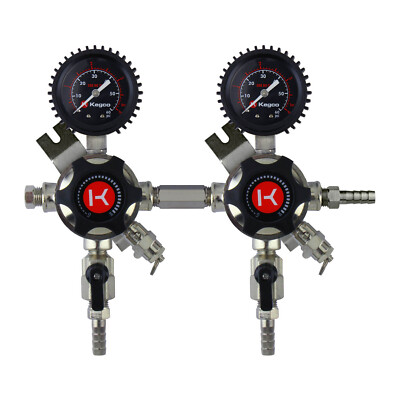 #ad Kegco LHU5S 2 Elite Series Two Product Secondary Regulator $79.99