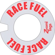 zOOmiTags RACE FUEL GASoline can ID Tag auto GAS container label racing zoomitag