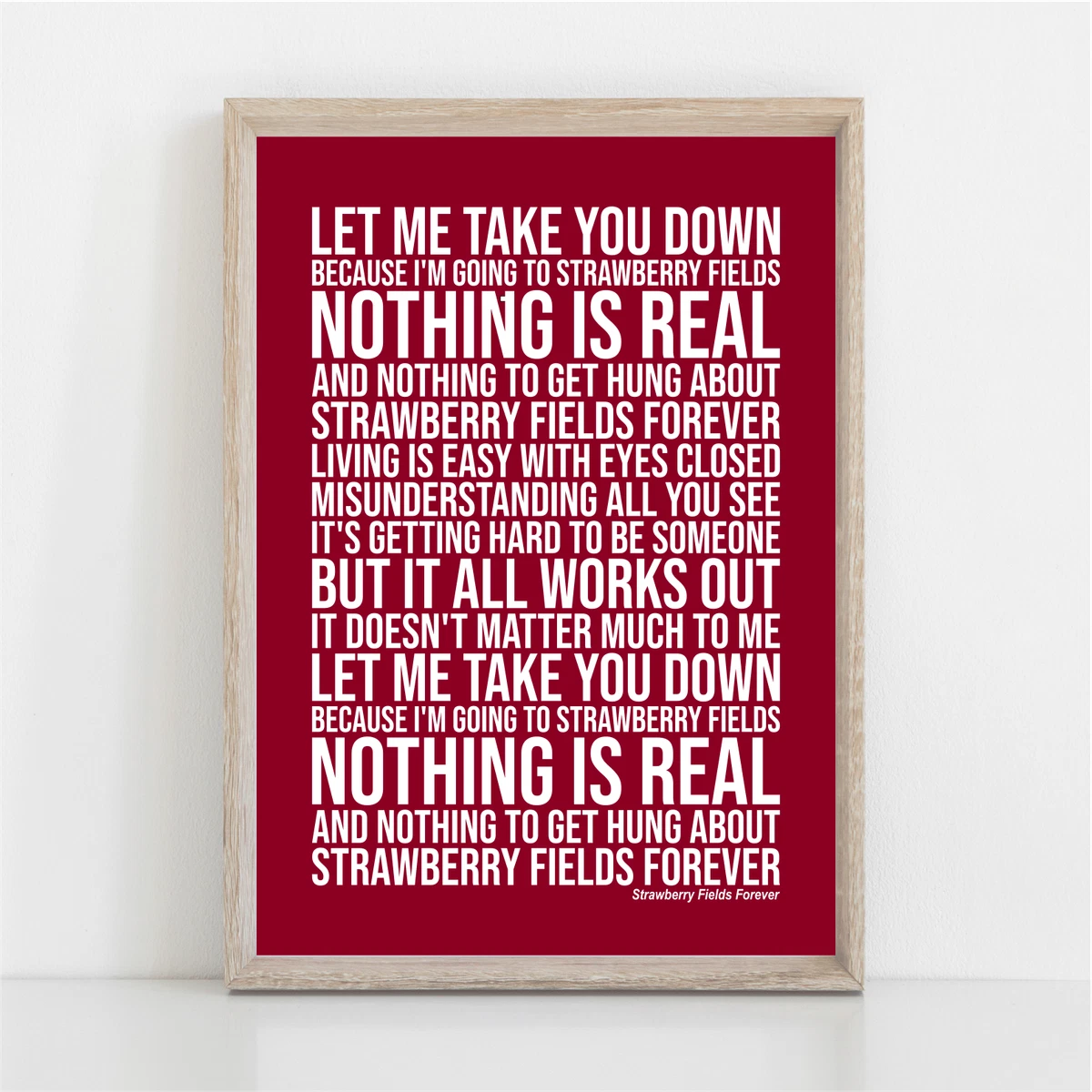 Strawberry Fields Forever Lyrics