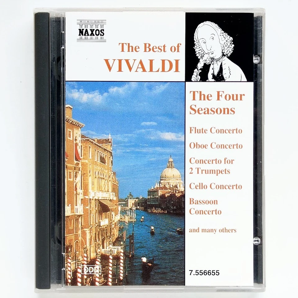 MiniDisc MD Musik Audio Album NAXOS VIVALDI Best of The Four Seasons Konzert