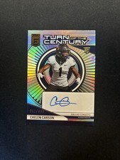 2024 Panini Elite Football - Caelen Carson - Turn Of The Century Auto /499