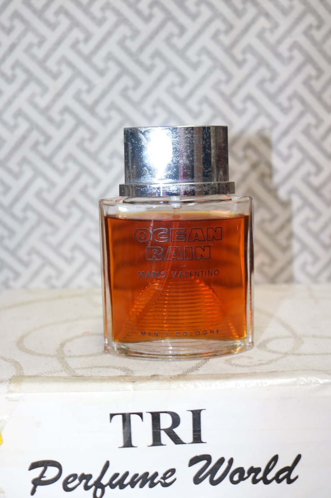 OCEAN RAIN by MARIO VALENTINO Men's Cologne Spray 3.3 fl. oz. Vintage No Box