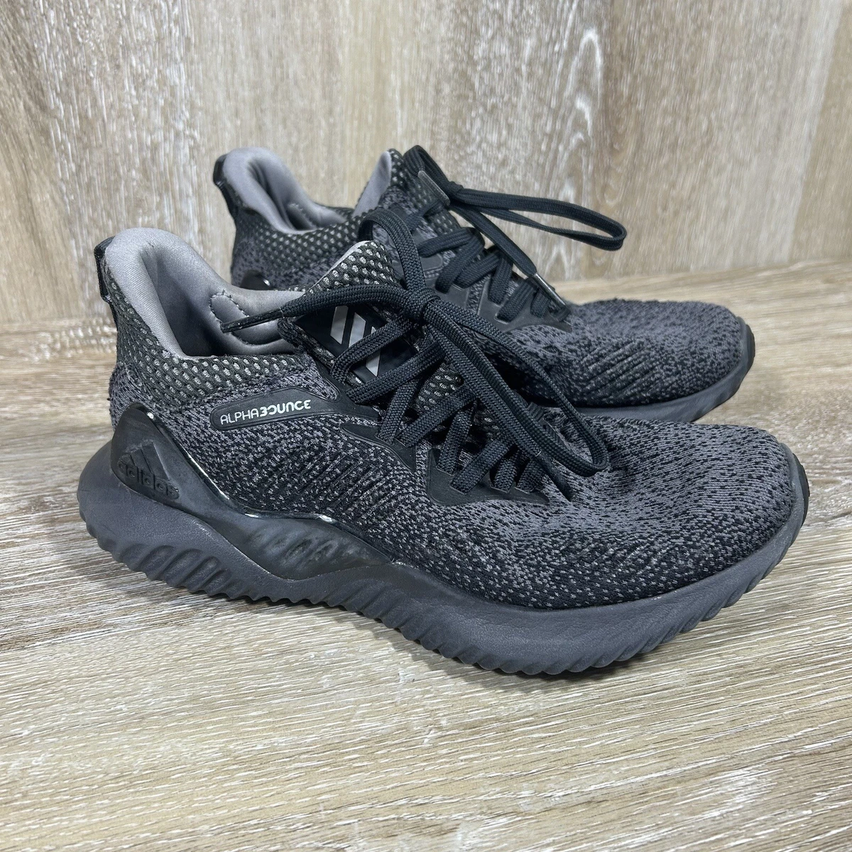Adidas alphabounce sales core black