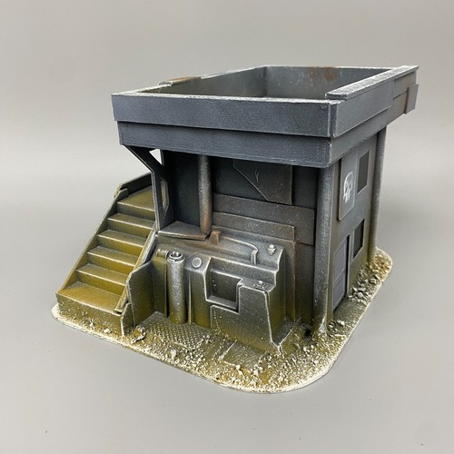 BUNKER COMMAND CENTRE WARHAMMER 40,000 TERRAIN SCI-FI WARGAMING TOWER INDUSTRIAL - Picture 5 of 10