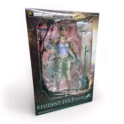 Resident Evil 5 Sheva - Play Arts Action Figur 2009 Capcom - Neu Sealed Ovp