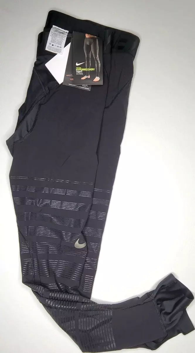 NIKE PRO HYPERRECOVERY TIGHTS SERRE COMPRESSION BLACK XL XXL 812988 010