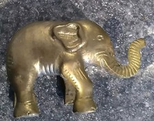 Brass Elephant  Collectible 4x3”Antique