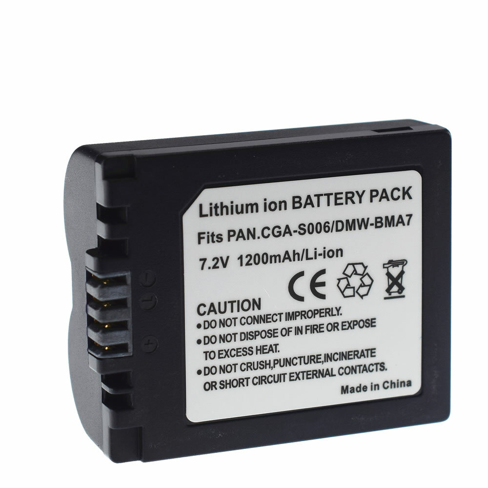Batterie Li-Ion DSTE S006E Compatible Panasonic Lumix FZ30, FZ50, FZ28 Et Autres