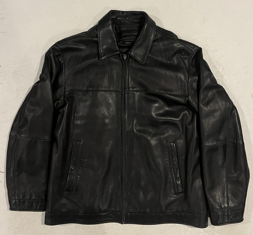 Vintage mens claiborne lambskin - Gem