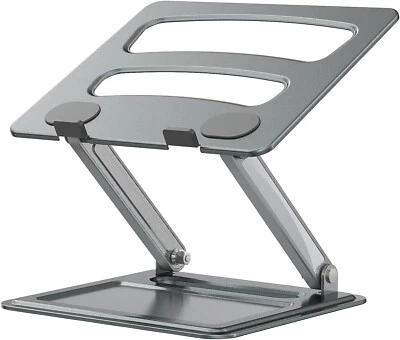 LORYERGO Adjustable Laptop Stand for 10-17 inch Laptops, Ergonomic Laptop Riser, - Image 1 of 4