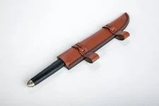 Legacy Arms Viking Seax 17.25" Historically Accurate, Leather Horizontal Sheath