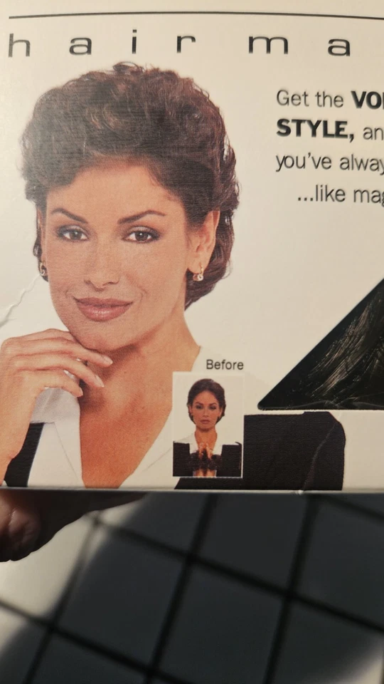 Mejorador de cabello Revlon Hair Magic Sky ¡Perfecto para el volumen! Peluca marrón mediana nueva difícil de encontrar Foto 4 de 4