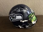 Sam Darnold Full Size Seahawks Replica Helmet Beckett COA Autographed