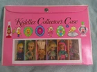 Vintage 1967 Mattel Liddle Kiddles Collector Case with Dolls and Accessories
