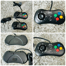 SNK NEO GEO CD Console CD-T01 Black Boxed and more Japanese, Tested  Rank B