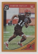 2018 Donruss Optic Rookies Orange Prizm 7/199 Damion Ratley #113 7rv