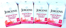 Jergens Cherry Almond Mild Soap Original Scent Lot of 8 Bars SEALED in Pack 3 oz