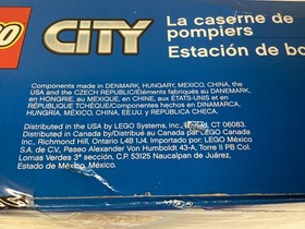 LEGO City 60110 Fire Station new Sealed- Retired Set Building Toy Damaged Box