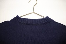 Guernsey Navy Blue Knit Jumper  