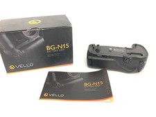 Vello BG-N15 battery grip with lithium battery compartment, very clean, D750