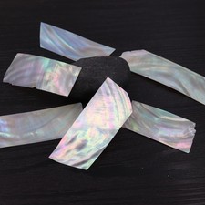 1x Natural Mother of Pearl Shell Slice Accessory for DIY Inlay Carved Material