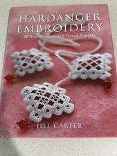 Hardanger Embroidery Jill Carter 2000 Illustrated Guide Quilters Resource
