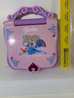 Vintage Mattel 2007 Barbie Island Princess Laptop Computer