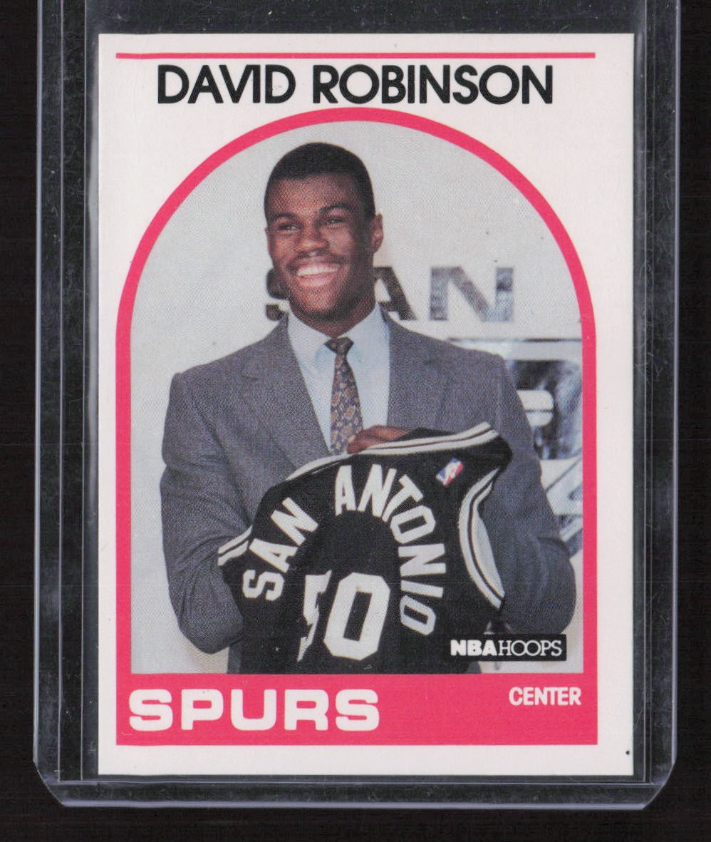 1989-90 Hoops #138 David Robinson Rookie
