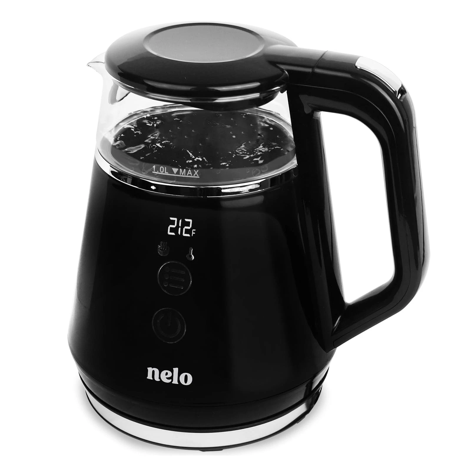 Electric Kettle with 5 Temperature Control Presets, Large Digital Temperature...