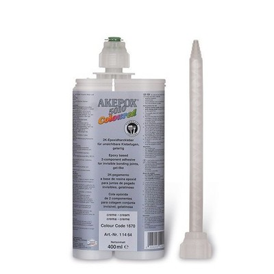 Akemi Akepox 5010 coloured gelartiger 2K-Konstruktionskleber 400ml Kartuschen