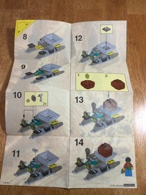 LEGO Rock Raider: Granite Grinder 4940 and Rapid Rider 4920 Complete NO BOXES