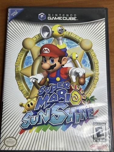 Super Mario Sunshine Nintendo GameCube With Manual