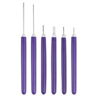 6 StüCk Quilling Papier Stift Plastik Quilling Nadel Stift Quilling ZubehöR Lila
