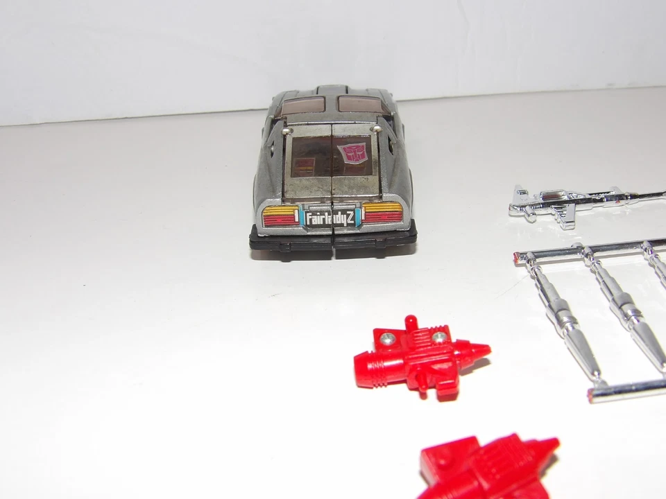 TRANSFORMERS G1 BLUESTREAK PRE-RUB COMPLETE UNBROKEN VINTAGE ORIGINAL - Image 4 of 4