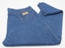 Vintage  Wrangler Regular fit Straight Leg Blue Jeans W44 / L34 SKU 9562