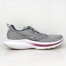Saucony Womens Kinvara 13 S10723-15 Gray Running Shoes Sneakers Size 8
