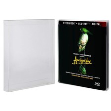 Viturio Protector Cases Compatible with BLU-RAY w J-Card, Steelbooks, Clear