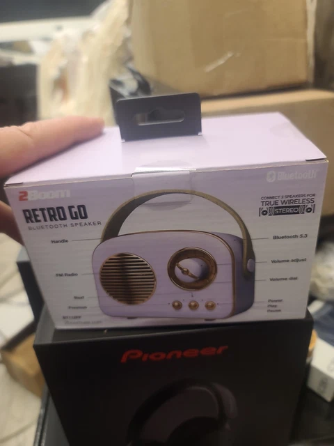 Haut-parleur Bluetooth (Retro Go)