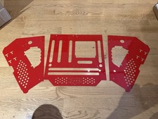 PrimoChill Praxis Wetbench RED Accent Kit - Solid Red only includes accent kit