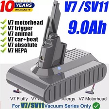For Dyson V7 Battery SV11 V7 Trigger V7Animal, V7 Car Boat Battery/Filter