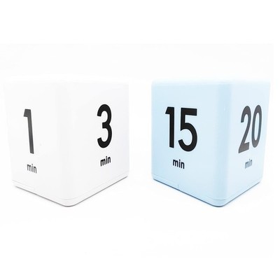2 Pieces Cube Timers, Kitchen Child Timer Exercise Timer, Workout and Game, G...