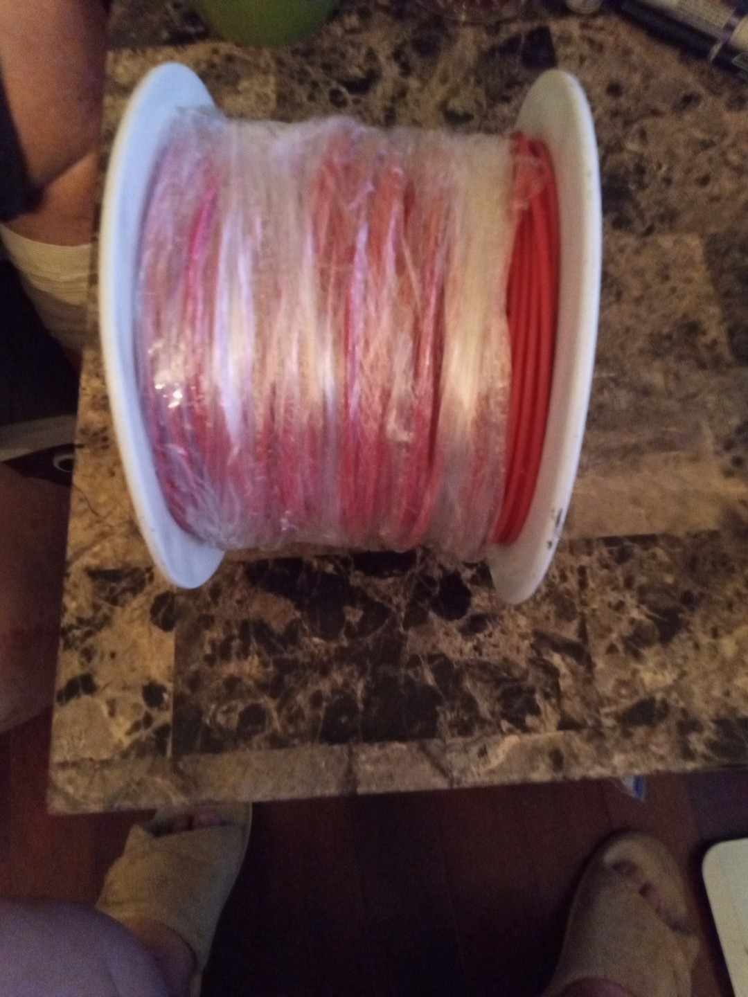 New Coleman Cable Inc. 500' Roll of 16 STR Red Fixture Wire