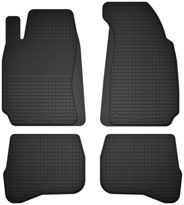 Gummifußmatten für: Volkswagen Passat B5 FL (bj. 2000-2005) Schwarz Automatten 4