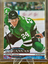 25-26 Upper Deck Extended Series Roope Hintz UD Canvas #C-322 Dallas Stars