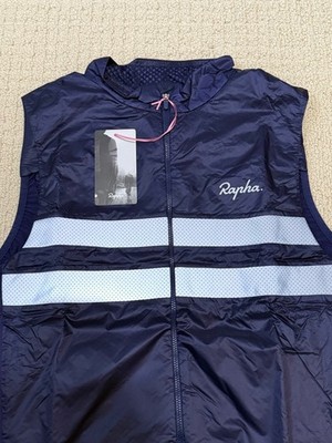 BRAND NEW RAPHA BREVET INSULATED GILET - Navy | eBay