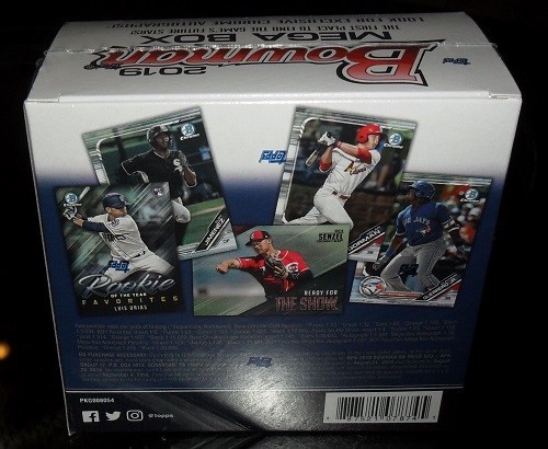 2019 Bowman Chrome Mega Box Factory Sealed - Bild 3 von 4