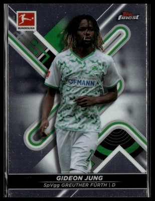 2021-22 Finest Bundesliga #67 Gideon Jung SpVgg Greuther Furth