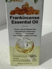 AL'IVER FANKINCENSE ESSENTIAL OIL - SKIN - HAIR - MOOD - 2oz EXP 01/28