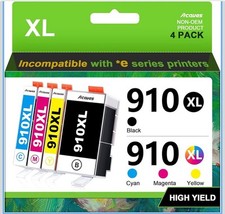 910XL Ink Cartridges Replacement for HP 910xl Ink Cartridges Combo Pack