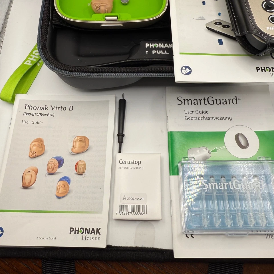 Audífono Phonak Virto B90 con estuche probado y funcionando SOLO OÍDO IZQUIERDO Foto 2 de 4